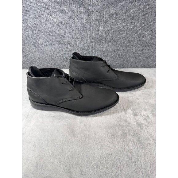 Kenneth mens size 10 boots carlino chukka black leather - Picture 10 of 16